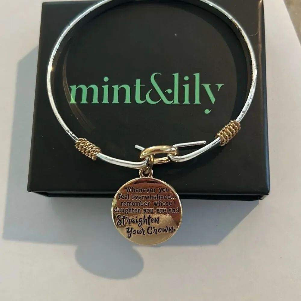 MINT & LILY Daughter Bangle NWT